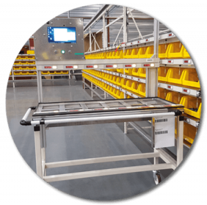 Pick by Balance: Parts control and counting by weighing for precise picking