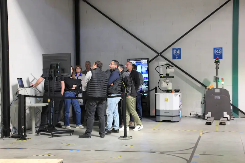 démo du logiciel isifleet pour la gestion des robots mobiles