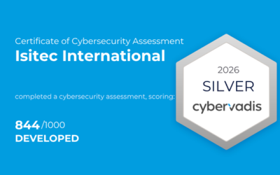 Isitec International obtains the Silver CyberVadis 2026 label.